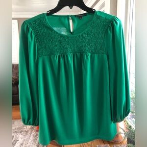Large Green Adrianna Papell blouse